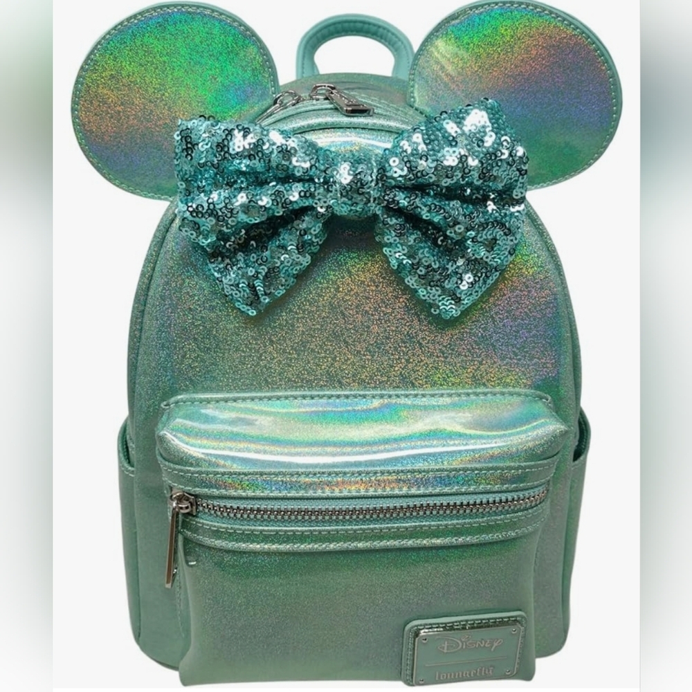 Loungefly Disney Minnie Mouse Glitter Sparkle NWT